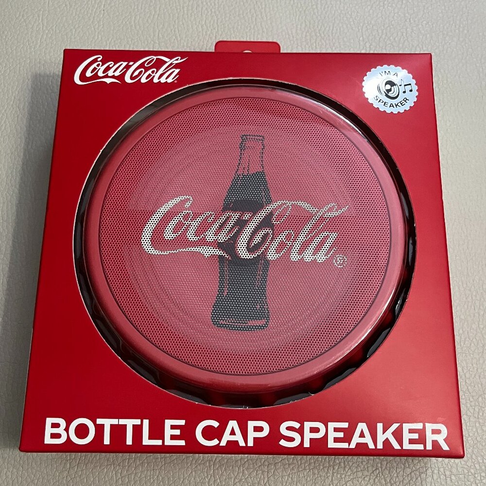 Coca Cola Bottle Cap Bluetooth Speaker